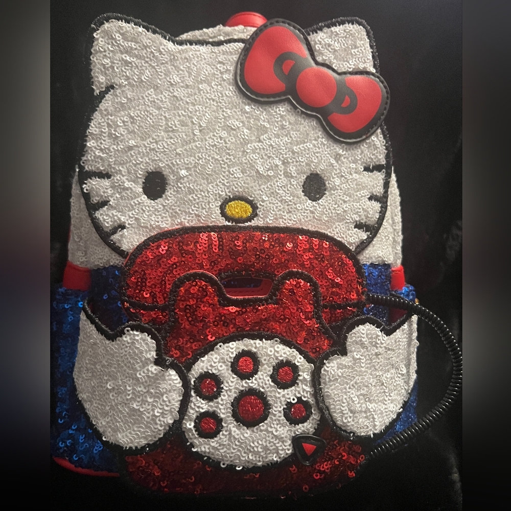 Sanrio Exclusive Hello Kitty 50th Anniversary Phone Sequin Cosplay Mini …